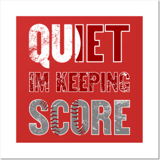 Quiet Im Keeping Score Posters and Art